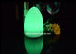 Small LED Decorative Table Lamps , Rechargeable Egg Shaped Night Light  supplier