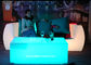 Modern Design LED Light Furniture Sectional Corner And Straight LED Sofa With Cushion supplier