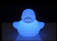 Funny Animal Toy Plastic LED Rubber Duck Night Light Environmental And Energy Saving supplier