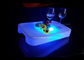 Square LED Lighted Serving Trays Bare Ware Tool Type For Club Wine Glasses supplier