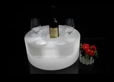 Unique Funny Wine Bottle LED Light Up Serving Tray For Party Decorative supplier