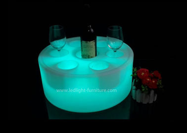 Unique Funny Wine Bottle LED Light Up Serving Tray For Party Decorative supplier