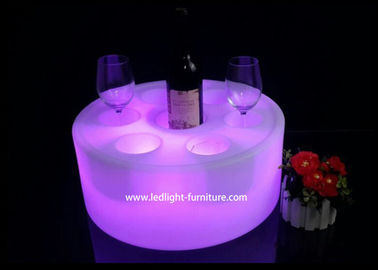 Unique Funny Wine Bottle LED Light Up Serving Tray For Party Decorative supplier