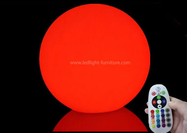 Rechargeable LED Giant Christmas Ball Lights 50cm Diameter For Outdoor Decoration supplier