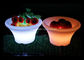 Decorative LED Ice Bucket Party Cooler For Fruit , Illuminated Ice Bucket  supplier