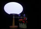 AC 110V - 240V Power LED Egg Shaped Table Lamps  With Wooden Base Holder supplier