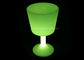Special Design LED Light Up Side Table Battery Powered With Wine Glass Shape supplier