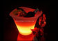 Wedding Decoration Light Up LED Ice Bucket 3 Lips With Battery Operated supplier