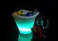 Wedding Decoration Light Up LED Ice Bucket 3 Lips With Battery Operated supplier