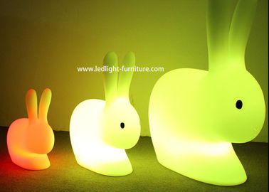 Rechargeable Rabbit Light Up Stool For Kids Play And Easter Holiday Decoration supplier