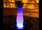 Outdoor Waterproof Led Glowing Flower Pots , Illuminated Garden Planters  supplier