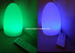 Customized LED Decorative Table Lamps , Changeable Colour Changing Egg Light  supplier