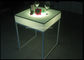 60*60cm Square Customized LED Cocktail Table , Portable Light Up Bar Table  supplier