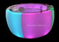 Durable Led Round Bar Counter With Flashing Colors And Rainbow Fade Effect supplier