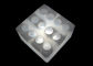 Large Square Led Light Up Ice Bucket / Bottle Lighted Serving Trays With 16 Holes supplier