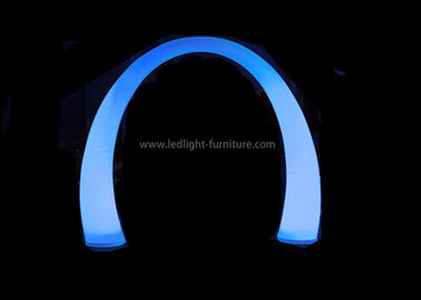 Arch / Cone / Horn Inflatable LED Light Customized Logo Print With Remote Control supplier