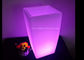 Square Tall Led Flower Pots / Led Colour Changing Ice Bucket For Champagne supplier