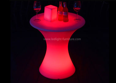 60cm Height Small LED Poseur Tables Multi Colors For Party Event Decoration supplier