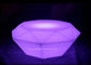 Diamond Design Stylish LED Cocktail Table Weather Proof With Relax Soft Light supplier