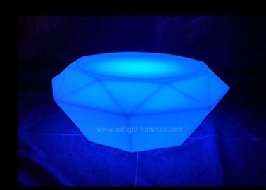 Diamond Design Stylish LED Cocktail Table Weather Proof With Relax Soft Light supplier