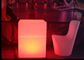 Durable LED Light Up Cube Table 45*45*110 Cm For Wedding / Banquet Decoration supplier