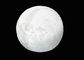 10cm PVC Glowing Moon LED Ball Lights Battery Powered Grey / Yellow / White Color supplier