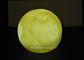 10cm PVC Glowing Moon LED Ball Lights Battery Powered Grey / Yellow / White Color supplier