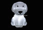 Pure White Sleeping Dog LED Night Light With 1 Hour Power Off Automatically supplier