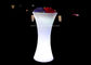 Poseur Table Light Up Flower Pots PE Plastic Material Multi Colors For Wine Cooling supplier