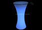 Poseur Table Light Up Flower Pots PE Plastic Material Multi Colors For Wine Cooling supplier