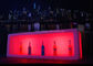 Battery Powered Light Bar Cubes , Large Glow Illuminated Bottle Display  supplier