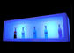Battery Powered Light Bar Cubes , Large Glow Illuminated Bottle Display  supplier