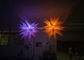 Beautiful Inflatable LED Light / Hanging Star Decorations Lights For Ceiling supplier