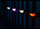 Outdoor Colorful Solar LED Fence Post Lights , Fence Wall Mount Solar Lights  supplier