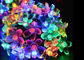 Waterproof Blossom Solar Powered Outdoor String Lights 30 LED / 50 LED Lamps supplier