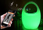 Portable App Smart Led Musical Speaker with 16 Colors Light / Lithium Battery supplier