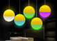 Suspension Led Color Changing Light Ball 30cm Globe Pendant Light supplier