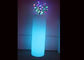 Cylindrical Illuminated Led Flower Pots Dc 5v 1a 16 Colors Long Column supplier