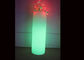 Cylindrical Illuminated Led Flower Pots Dc 5v 1a 16 Colors Long Column supplier