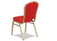 Durable Red Color Hotel Seating Metal Banquet Chairs Hotel Furnishings Type supplier