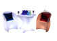 Sofa LED Bar Chair Garden Set Glowing Lighting Furniture 100% Recyclable Polyethylene supplier