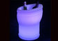 Rechargeable LED Glowing Ice Bucket Furniture for Night Club Use supplier